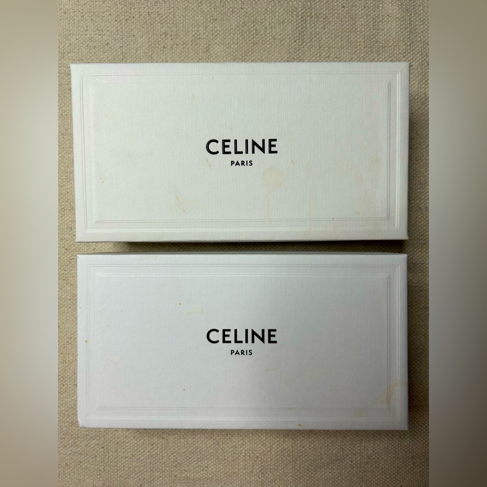Celine sunglasses boxes (set of two)